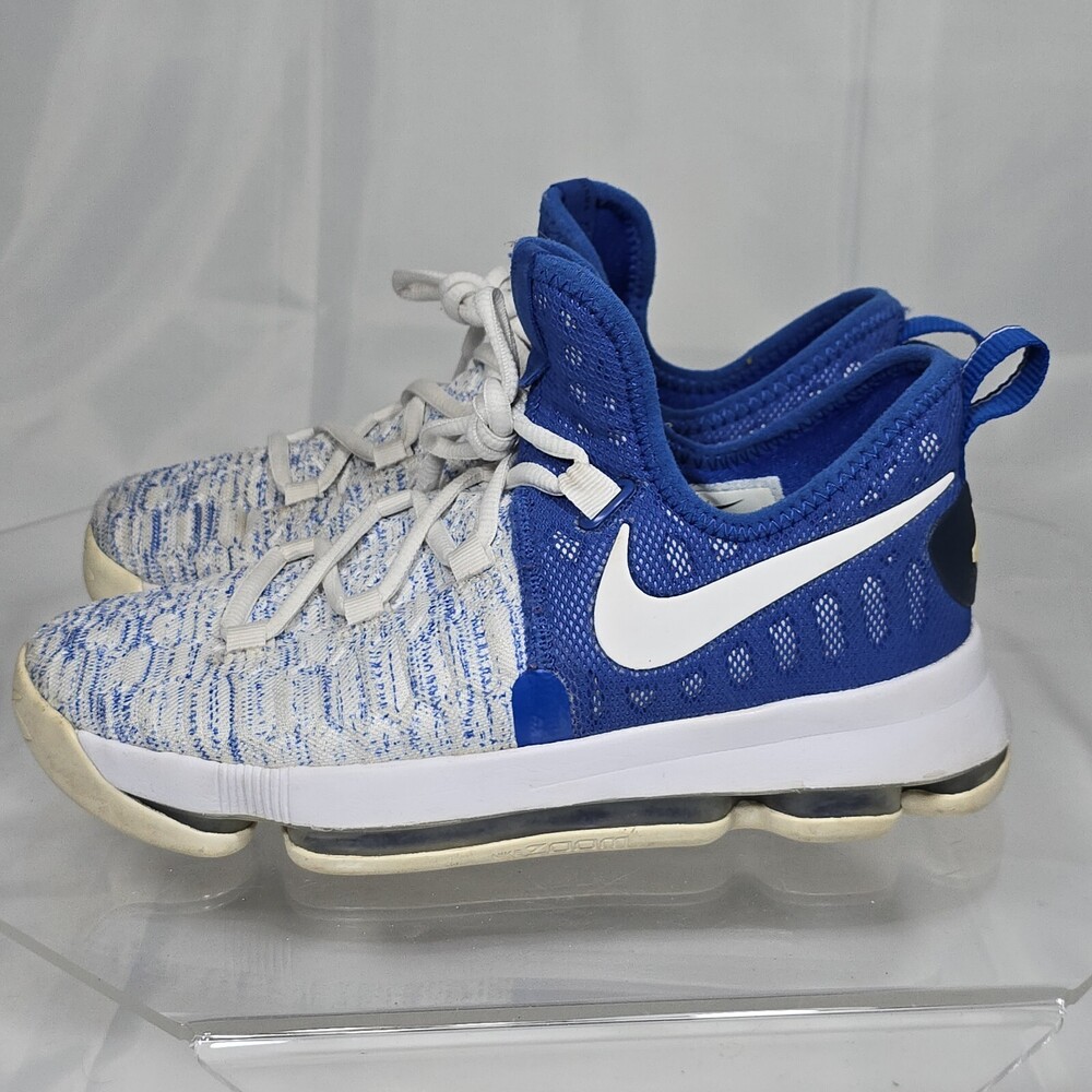 Nike Zoom KD 9 GS Kevin Durant 855908 411 Youth Boy 5Y Basketball Shoes Sneakers